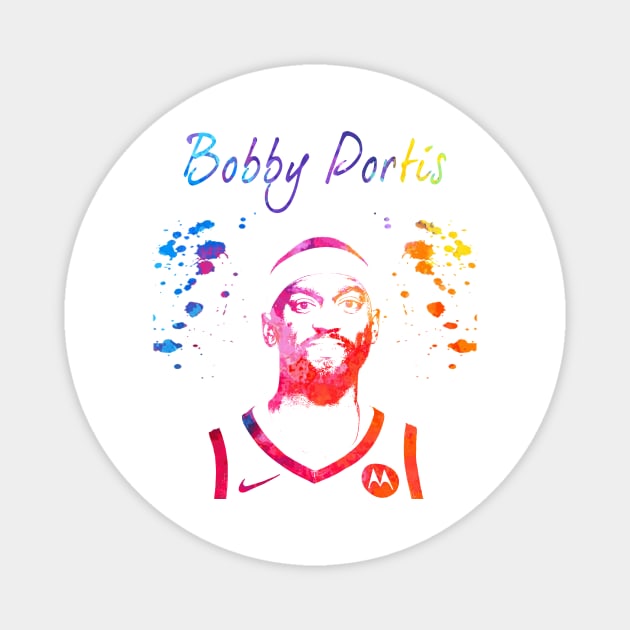 Bobby Portis Magnet by Moreno Art